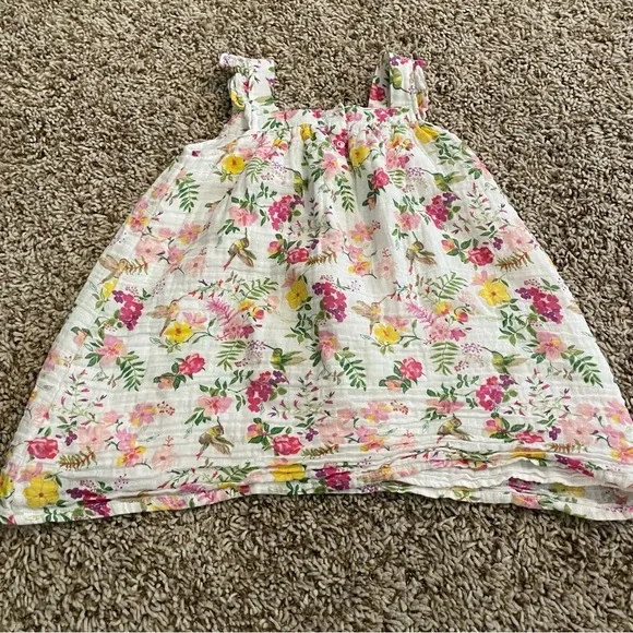 Angel Dear Floral Dress with Hummingbirds 3T NWOT - Picture 3 of 3